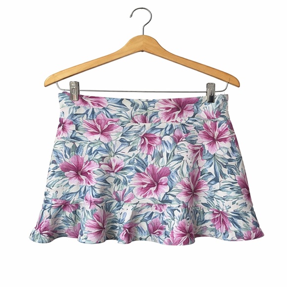 Tommy Bahama Pants - Tommy Bahama Active Floral Athletic Skort Skirt Shorts Small Golf Tennis UPF